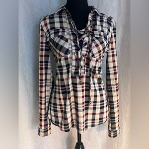 Cirana plaid top​​​